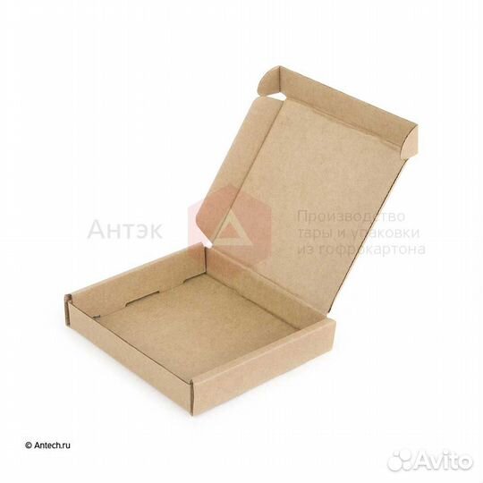 Маленькая коробка 90*90*16 мгк Т24E бурая