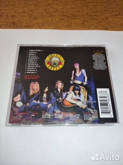 Guns n roses appetite for destruction EU