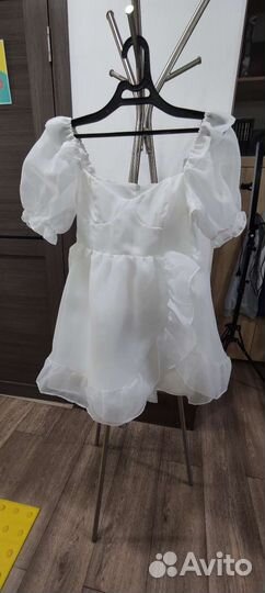 Платье летнее белое