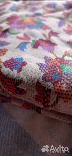 Натуральный шелк отрез