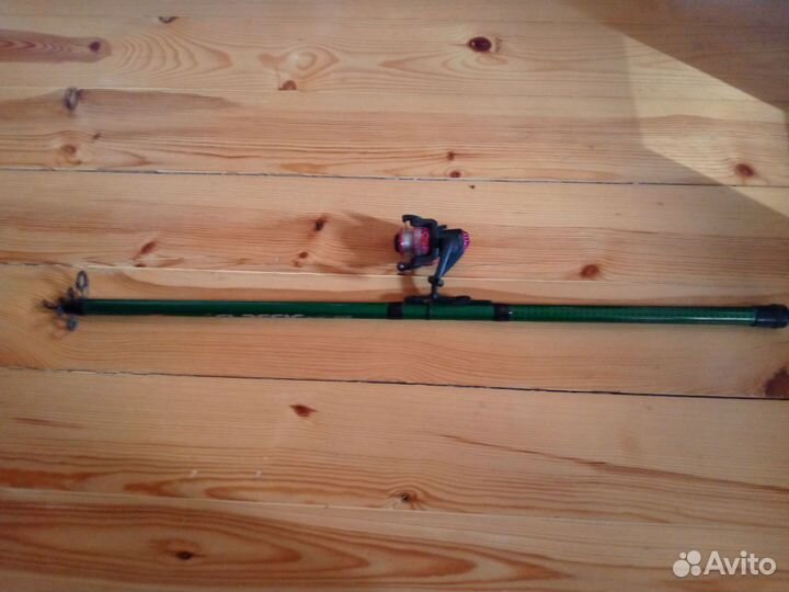 Летняя удочка с катушкой