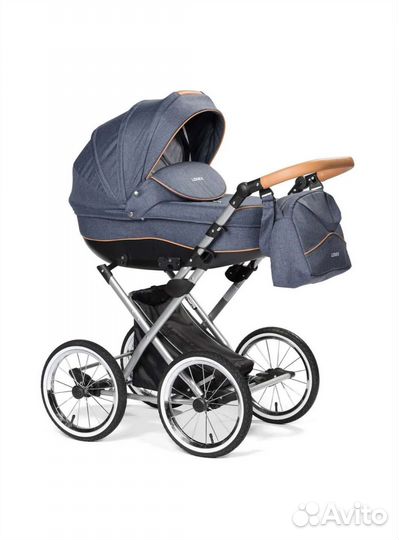 Коляска 2в1 lonex Parrilla Jeans