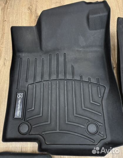 Коврики с бортами для Mercedes GL/GLS/GLE W166