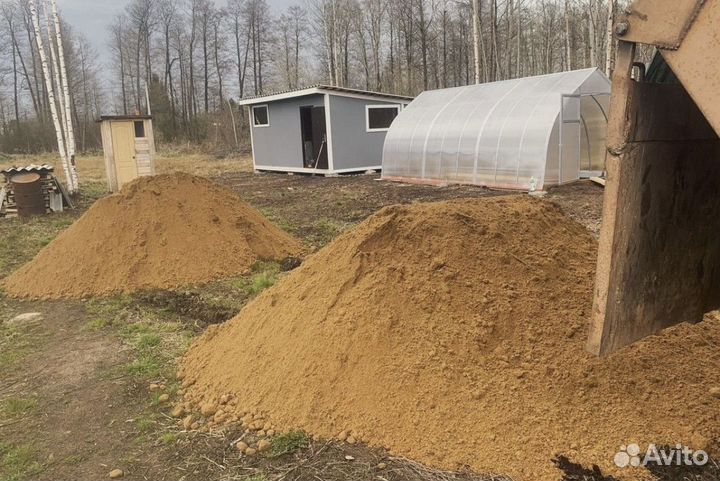 Песок щебень доставка