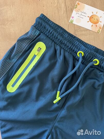 Шорты спортивные на мальчика 146 152 nutmeg