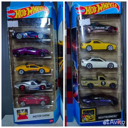 Hot wheels 5 pack