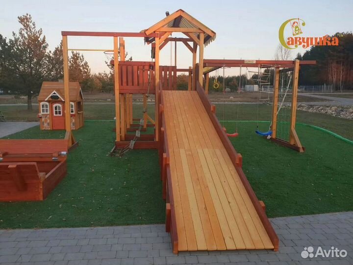 Детский игровой комплекс Савушка 4 Сезона 10