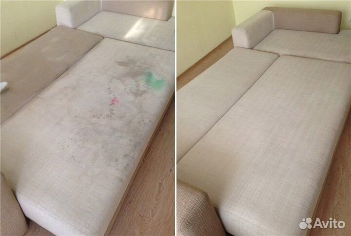 Химчистка дивана матраса ковров