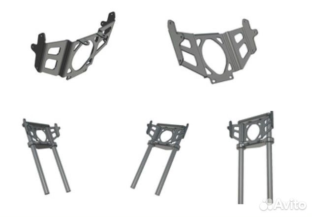 Кронштейн Бэтвинга Yamaha XVS Classik 400 650 1100