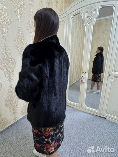 Шуба норковая автоледи 44
