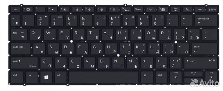 Клавиатура HP EliteBook x360 830 G5 с подсветкой