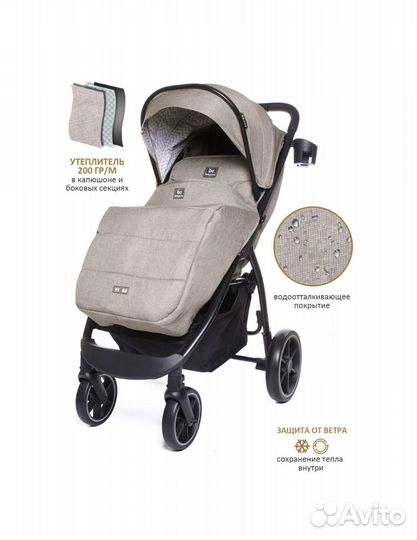 Коляска bebecar Venga новая