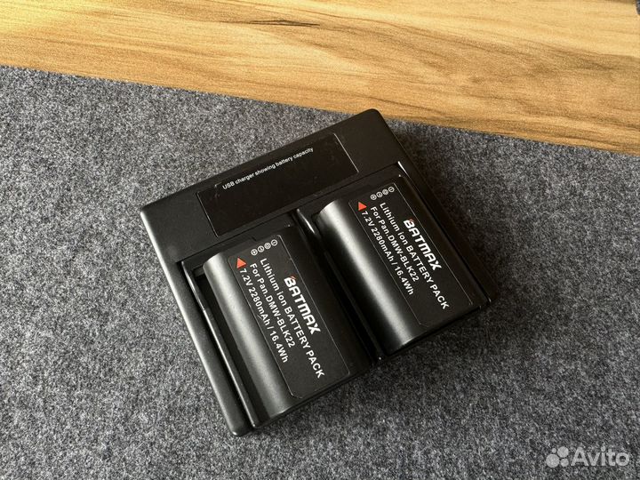 Аккумулятор для фотоаппарата panasonic Lumix s5