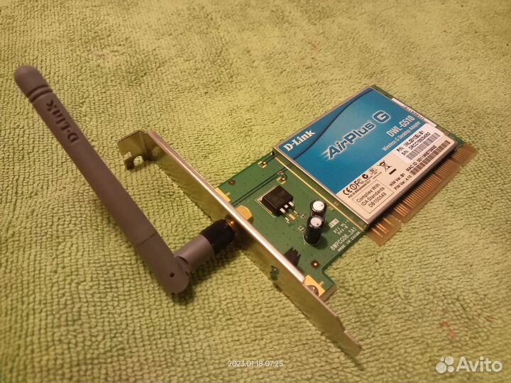 Контроллеры Wi-FI USB (Dongl) и PCI DWL-G510