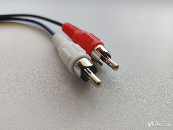 Аудио кабель переходник mini jack 3,5 mm 2x rca