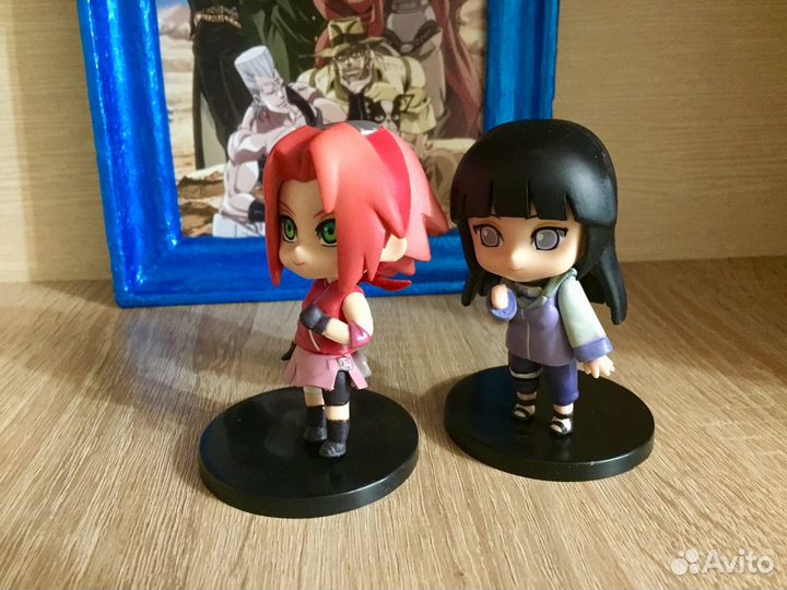 Аниме фигурки Наруто Сакура и Хината