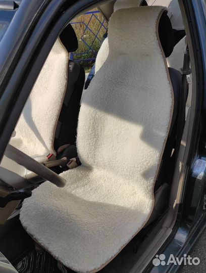 Меховые накидки на сидения авто
