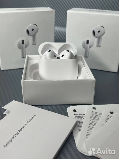 AirPods 4 (Шумоподавление+Гарантия)