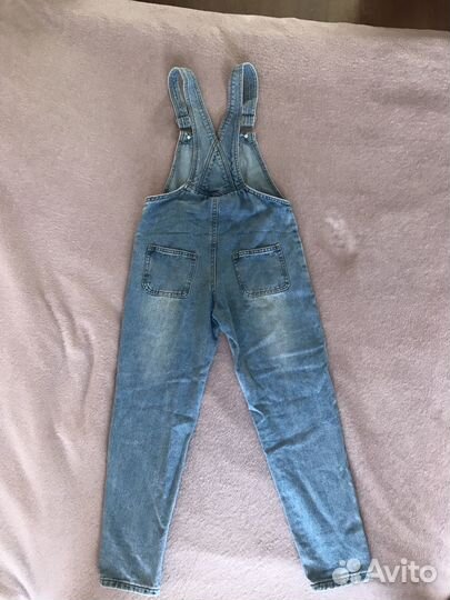 Комбинезон джинсовый для девочки