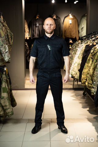 Костюм сетка Полиции с коротким рукавом без канта