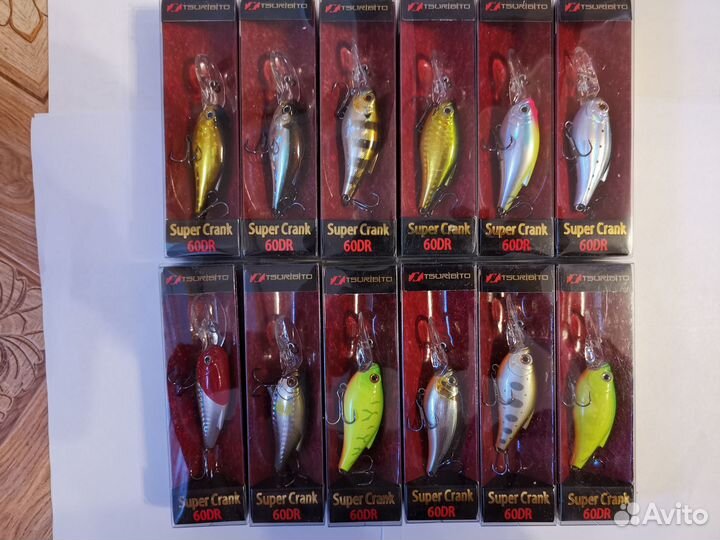 Tsuribito super crank 60F-DR