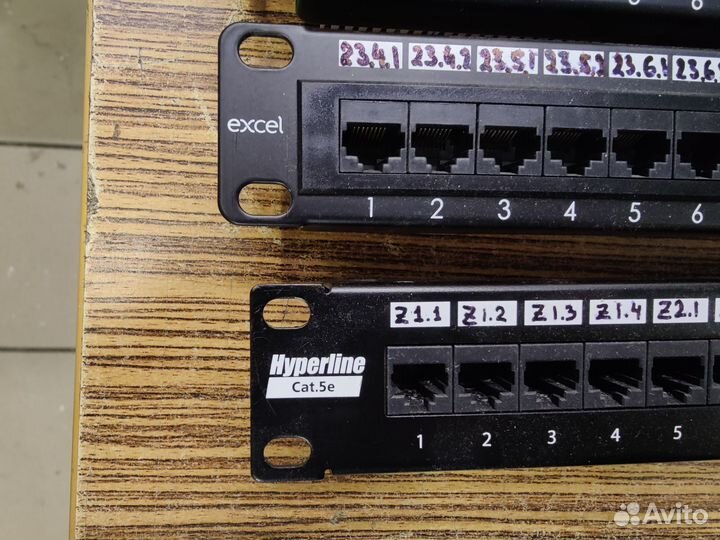 Пачпанель cat 5e 19