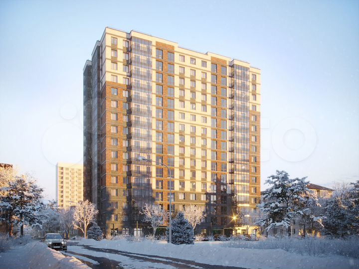1-к. квартира, 44,7 м², 12/16 эт.