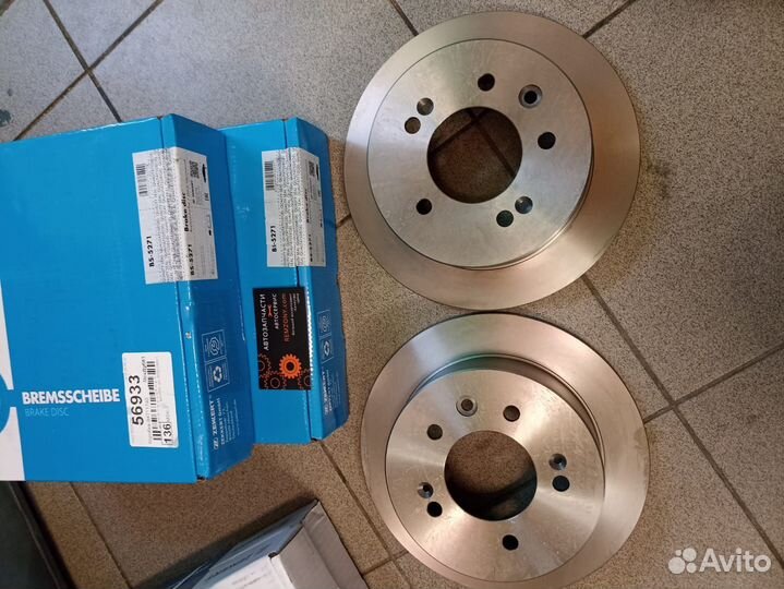 Диск тормозной задний Hyundai sonata YF