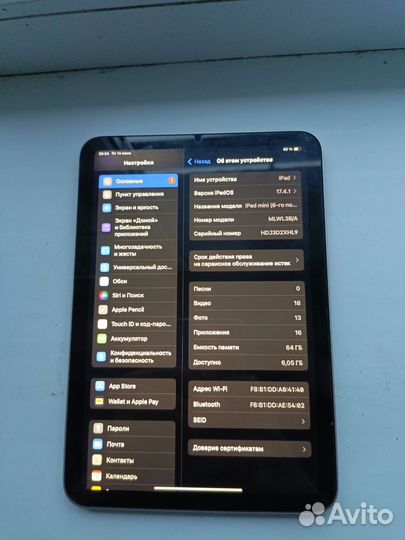 iPad mini 6 64gb