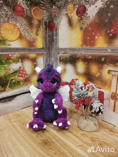 Игрушки ручной работы Дракончик