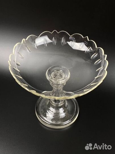 Антикварная ваза для фруктов Мальцов