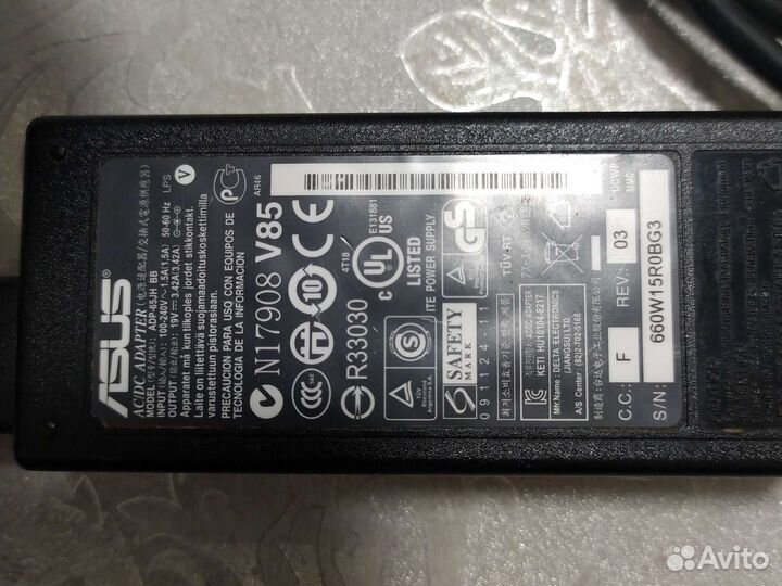 Блок питания для ноутбука asus ADP-65JH BB