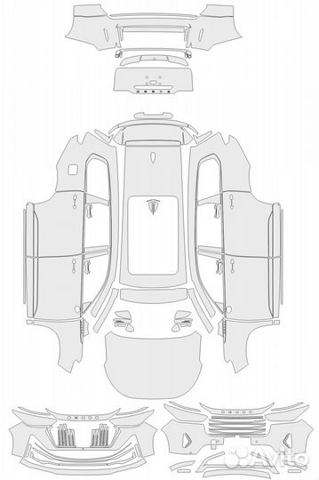 Антигравийная защита Exeed VX LX RX