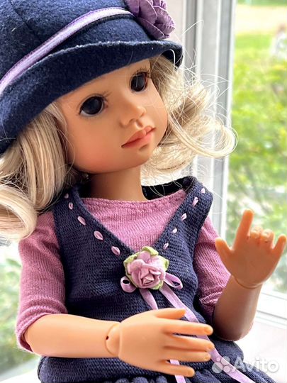 Авторская шарнирная кукла коллекционная