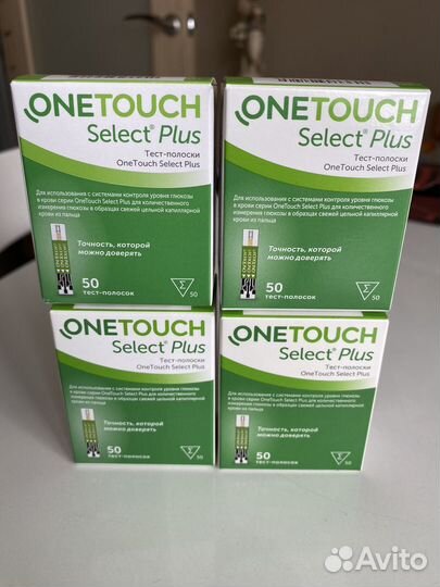 Тест полоски One Touch Select Plus