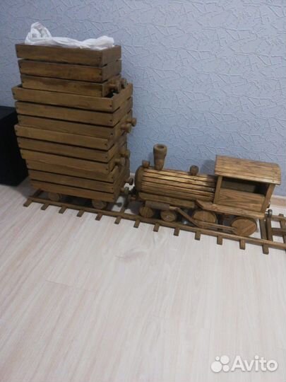 Декор для сада паровоз