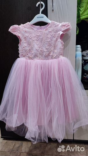 Платье нарядное 104-110