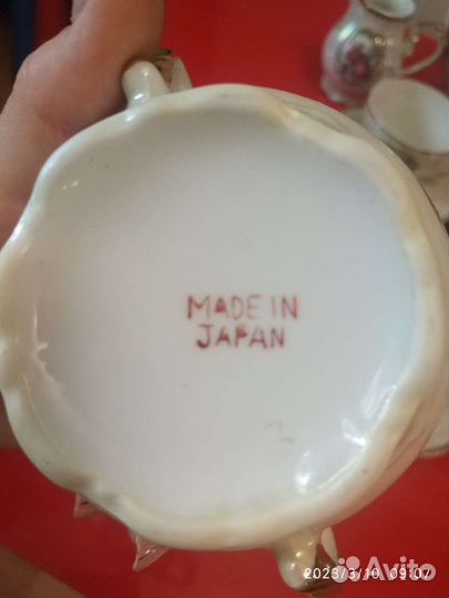 Сервиз кофе Мадонна антикварный японский фарфор