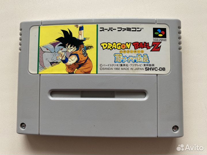 Картридж Dragon Ball Z ntsc-j Super Famicom