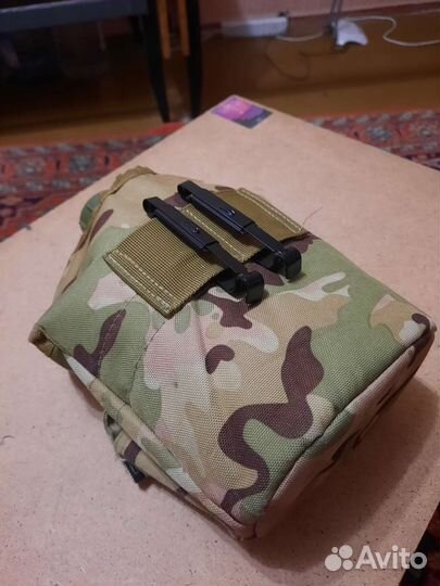 Фляга армейская нато с подсумком мультикам