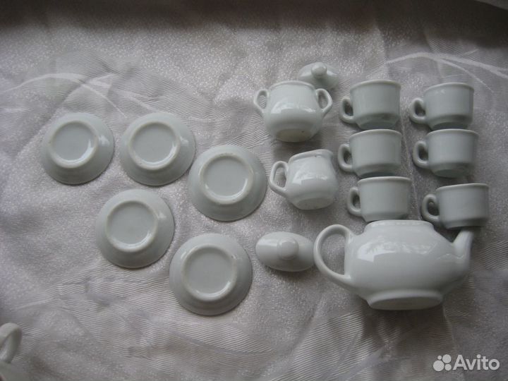 Кукольная посуда, тарелка зик Замок