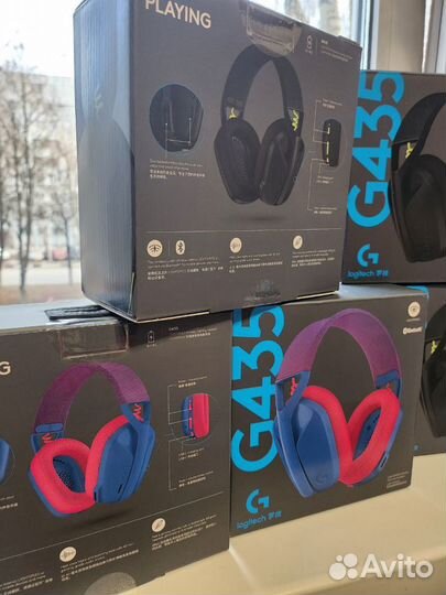 Беспроводные наушники logitech g435