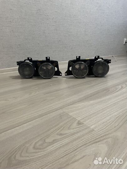 Фары bmw e34 hella black e34