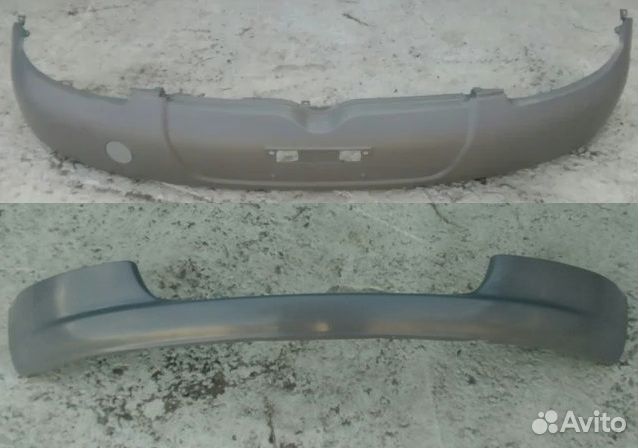 Бампер передний Toyota Vitz/Yaris 1999- 521190D901