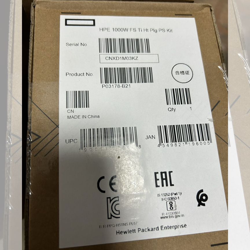 [P03178-B21] Блок Питания 1000wp44412-001 G10 G11