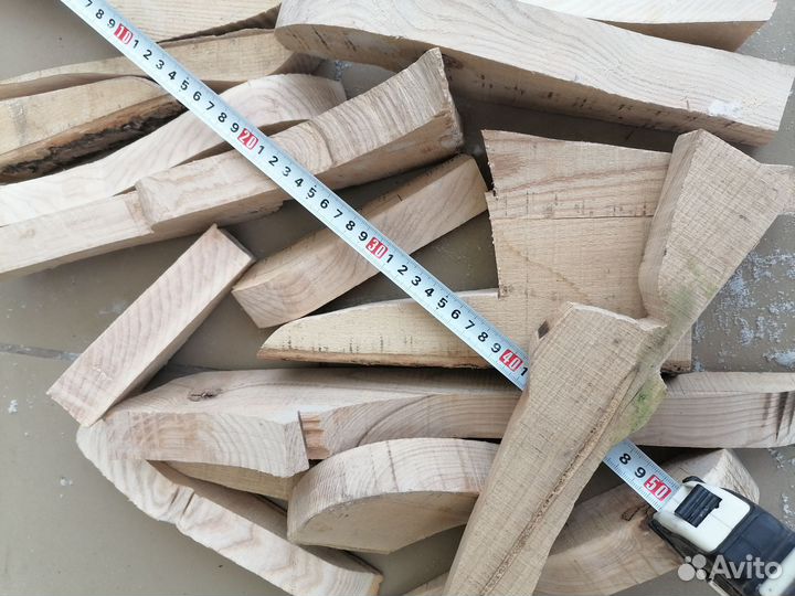 Деревянные обрезки для творчества. Много. (ясень)