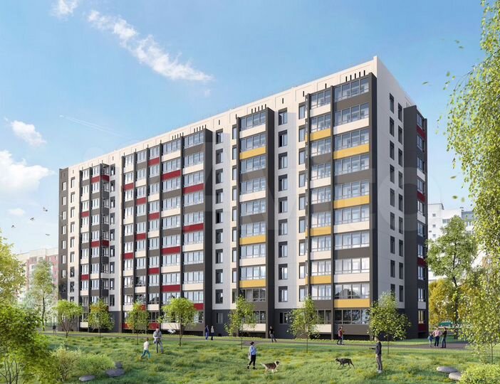 3-к. квартира, 63,5 м², 7/10 эт.