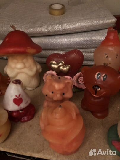 Свечи восковые фигурные СССР