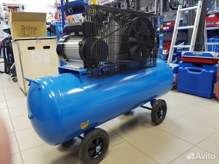 Компрессор ресивер 100 л 420 л/мин 380В