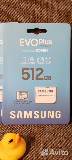 Micro SD samsung EVO Plus 64 / 128 / 512 gb U3